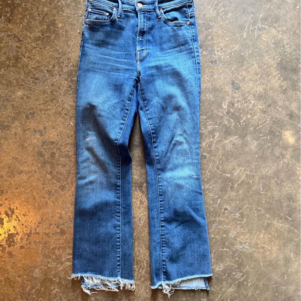 MOTHER Dark Blue Denim Jeans